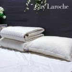 Guy Laroche Semi-Micro Fiber CreamSand Comforter High Density Quilted Premium Bedding Set for All Seasons _ Made in Korea